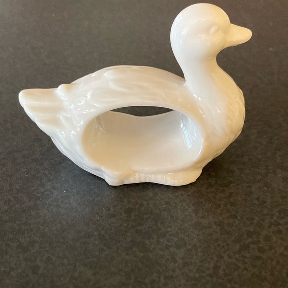 Abbott Vintage Duck Napkin Rings Set Of 4 - Picture 6 of 10